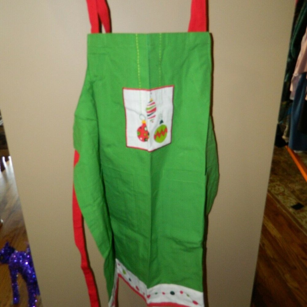 Christmas Holiday Cooking Kitchen Apron by TAG LTD New